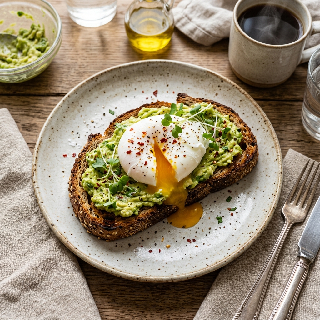 Avocado Toast con Uovo Poché
