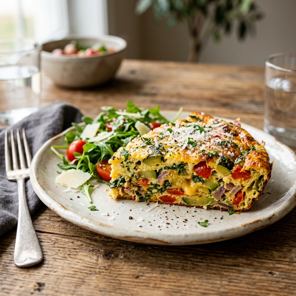 Frittata al Forno con Verdure